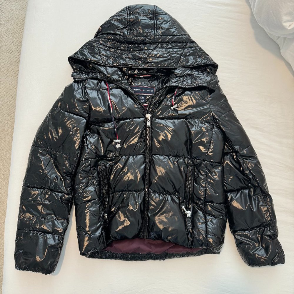 High Shine Puffer Jacket